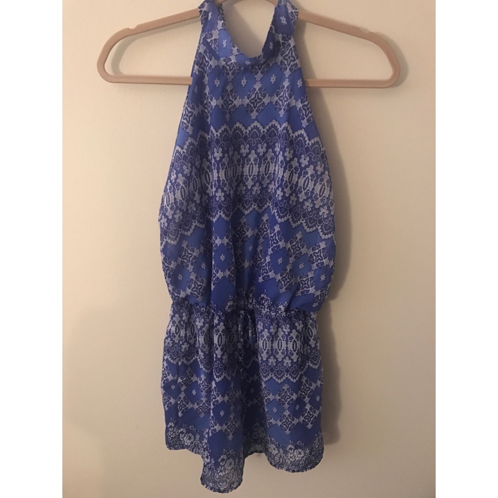 High neck romper perfect condition! Francesca's